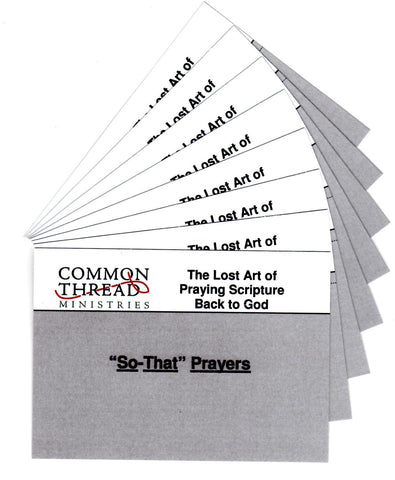 Prayer Made Alive, Prayer Cards